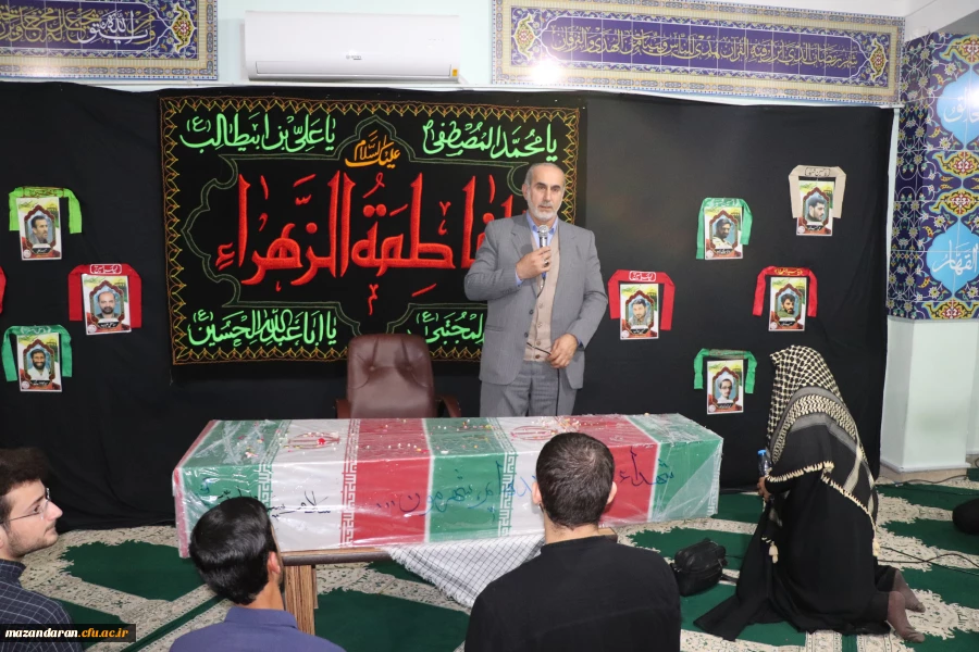 وداع وتشییع با پیکر مطهر شهیدان خوش نام دفاع مقدس در پردیس شریعتی ساری و مرکز آمل 8