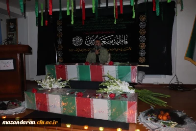 مراسم وداع با شهیدان گمنام