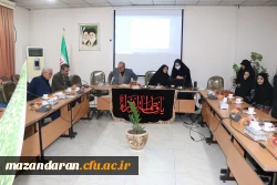 جلسه هم اندیشی رئیس دانشگاه فرهنگیان اساتید مرکز حضرت فاطمه س قائمشهر 2