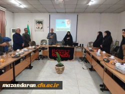 جلسه هم اندیشی رئیس دانشگاه فرهنگیان اساتید مرکز حضرت فاطمه س قائمشهر 2