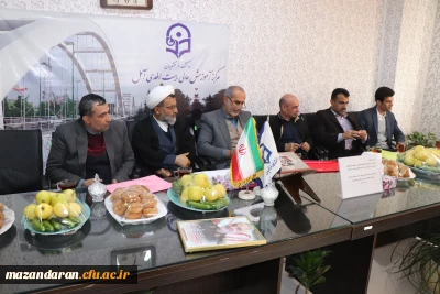 جلسه هم اندیشی رئیس دانشگاه فرهنگیان مازندران بااساتیدمرکز بیت الهدی آمل