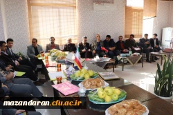 جلسه هم اندیشی رئیس دانشگاه فرهنگیان مازندران بااساتیدمرکز بیت الهدی آمل 6