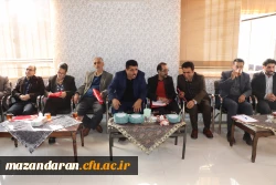 جلسه هم اندیشی رئیس دانشگاه فرهنگیان با اساتید مرکز بیت الهدی آمل 6