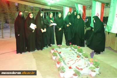 برگزاری مراسم معنوی شب هفتم  شهید خوش نام مرکر بیت الهدی آمل      