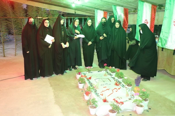 برگزاری مراسم معنوی شب هفتم  شهید خوش نام مرکر بیت الهدی آمل       2