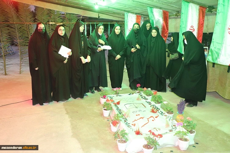 برگزاری مراسم معنوی شب هفتم  شهید خوش نام مرکر بیت الهدی آمل       2