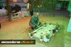 برگزاری مراسم معنوی شب هفتم  شهید خوش نام مرکر بیت الهدی آمل       3