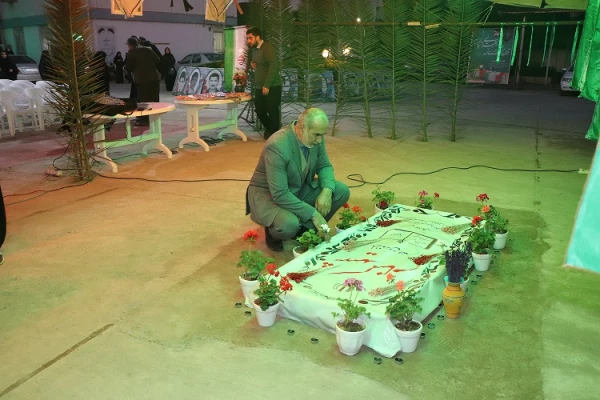 برگزاری مراسم معنوی شب هفتم  شهید خوش نام مرکر بیت الهدی آمل       3