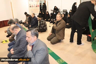 برگزاری مراسم معنوی شب هفتم  شهید خوش نام مرکر بیت الهدی آمل       4