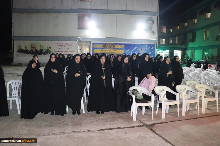 برگزاری مراسم معنوی شب هفتم  شهید خوش نام مرکر بیت الهدی آمل       5