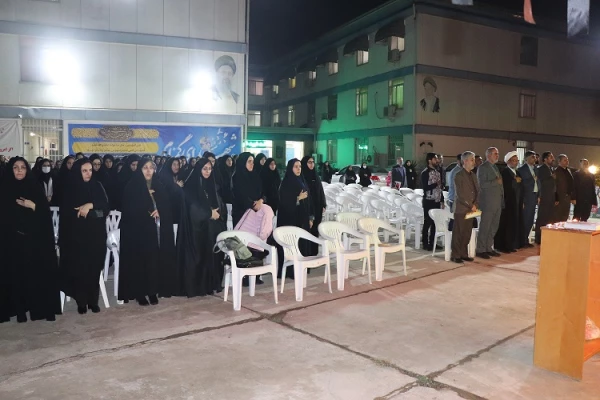 برگزاری مراسم معنوی شب هفتم  شهید خوش نام مرکر بیت الهدی آمل       6