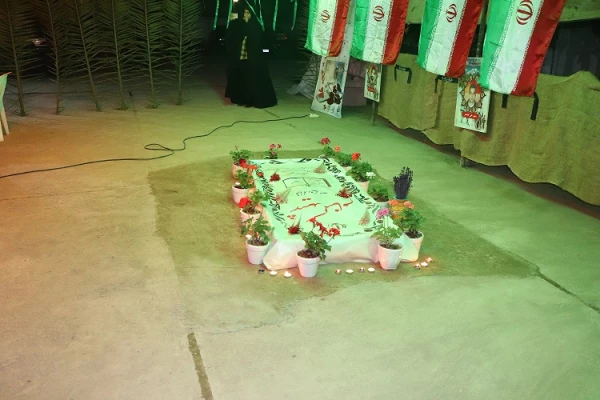 برگزاری مراسم معنوی شب هفتم  شهید خوش نام مرکر بیت الهدی آمل       7