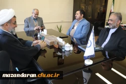 جلسه هم اندیشی عملیاتی نمودن تفاهم نامه دانشگاه فرهنگیان مازندران با ستادمبارزه را مواد مخدر استان 5