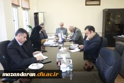 جلسه شورای معاونین دانشگاه فرهنگیان  مازندران  2