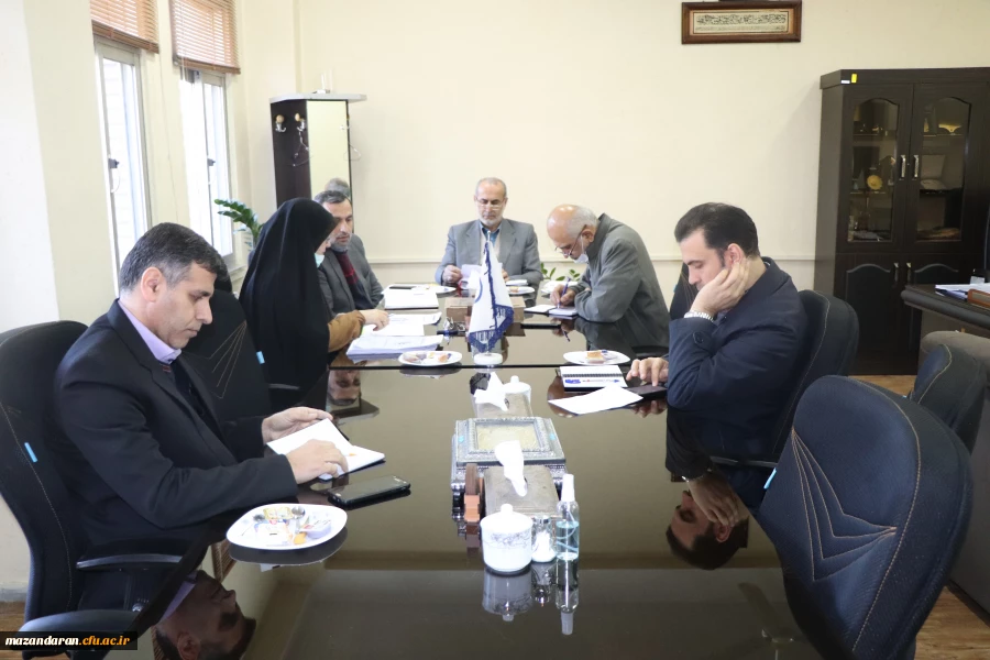 جلسه شورای معاونین دانشگاه فرهنگیان  مازندران  2