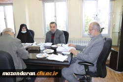 جلسه شورای معاونین دانشگاه فرهنگیان  مازندران  3