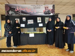 برپایی ایستگاه صلواتی به مناسبت سال روز شهادت سردار دل ها حاج قاسم سلیمانی در سرای دانشجویی 5