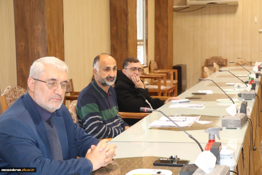 جلسه شورای فرهنگی ، اجتماعی وامور دانشجویی دانشگاه فرهنگیان مازندران 6