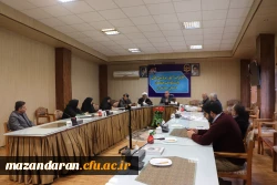 جلسه شورای فرهنگی ، اجتماعی وامور دانشجویی دانشگاه فرهنگیان مازندران 7