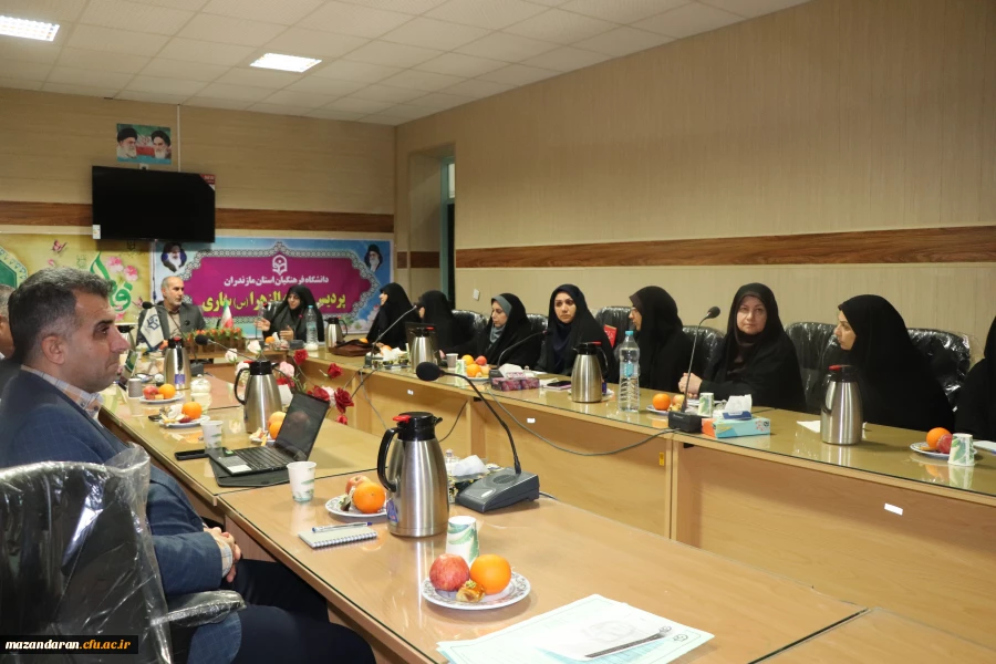 جلسه اداری رئیس دانشگاه فرهنگیان مازندران با مسئولین شهر ساری  6