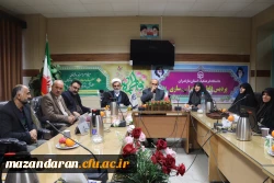 جلسه اداری رئیس دانشگاه فرهنگیان مازندران با مسئولین شهر ساری  7