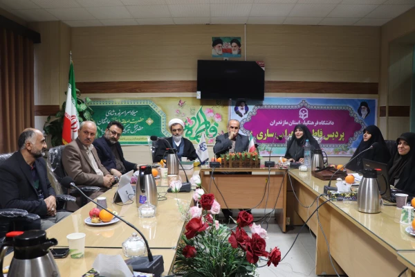 جلسه اداری رئیس دانشگاه فرهنگیان مازندران با مسئولین شهر ساری  7