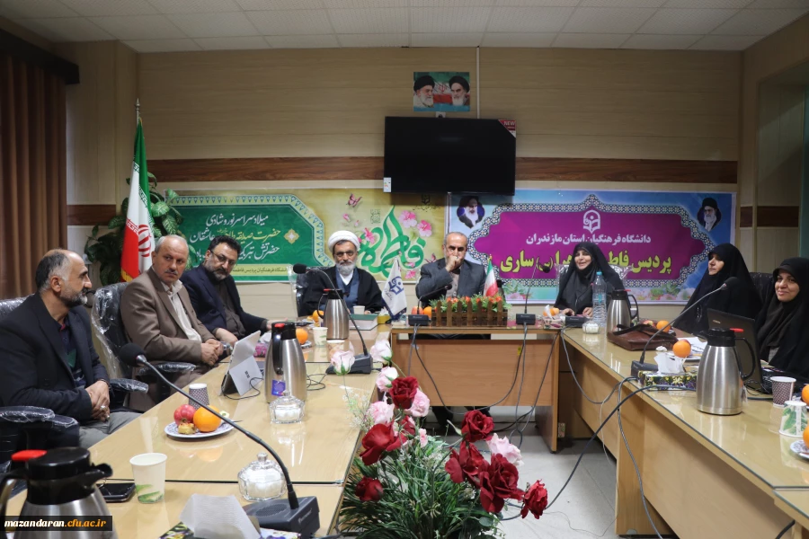 جلسه اداری رئیس دانشگاه فرهنگیان مازندران با مسئولین شهر ساری  7