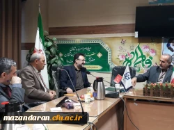 جلسه اداری رئیس دانشگاه فرهنگیان مازندران با مسئولین شهرستان ساری 4