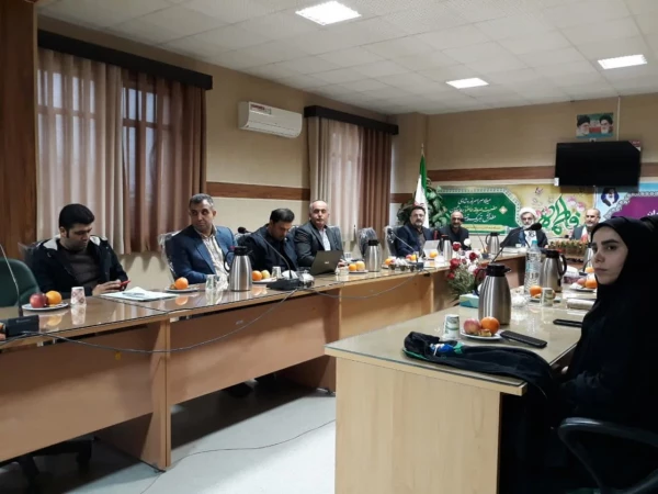 جلسه اداری رئیس دانشگاه فرهنگیان مازندران با مسئولین شهرستان ساری 5