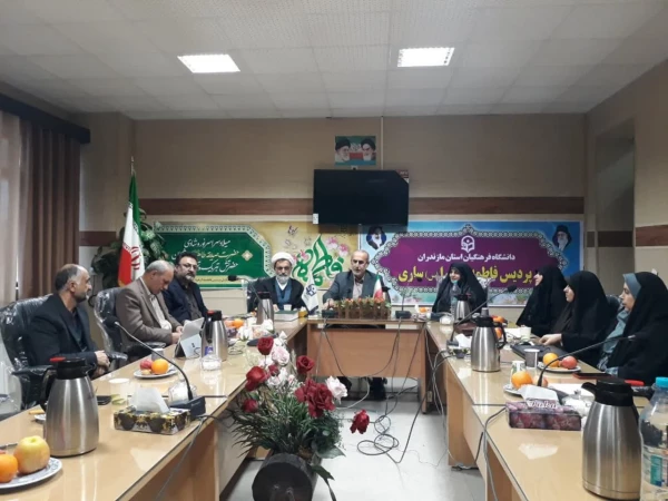 جلسه اداری رئیس دانشگاه فرهنگیان مازندران با مسئولین شهرستان ساری 6