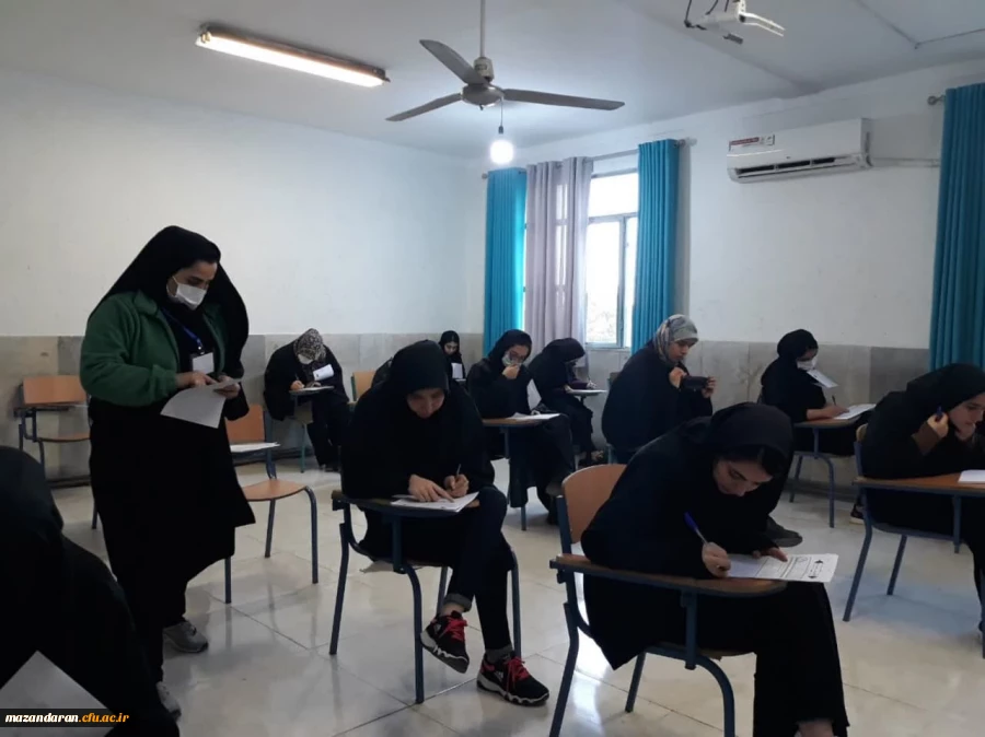 آغاز برگزاری امتحانات پایان نیمسال اول سال تحصیلی 1402-1401  5