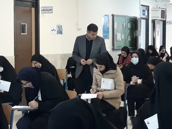 بازدید سرپرست دانشگاه فرهنگیان استان مازندران از برگزاری امتحانات  3
