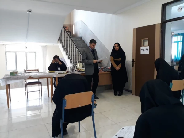 بازدید سرپرست دانشگاه فرهنگیان استان مازندران از برگزاری امتحانات  4