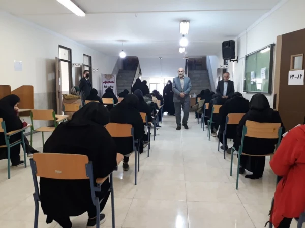 بازدید سرپرست دانشگاه فرهنگیان استان مازندران از برگزاری امتحانات  6