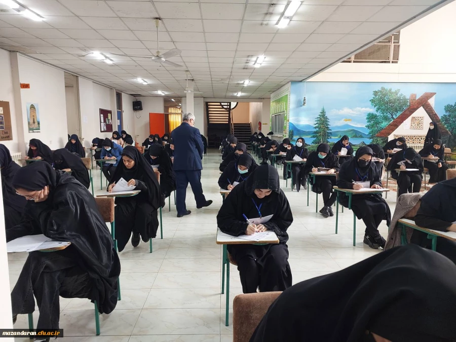 شروع برگزاری امتحانات نیم سال اول تحصیلی 1402-1401 3