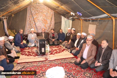 شرکت درمراسم ترحیم دانشجو معلم محمد امین عاشورپور
