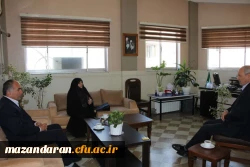 نشست صمیمانه سرپرست و معاونت توسعه منابع پردیس فاطمه الزهرا(س) ساری با مدیران آموزش و پرورش نواحی 1 و 2 ساری 2