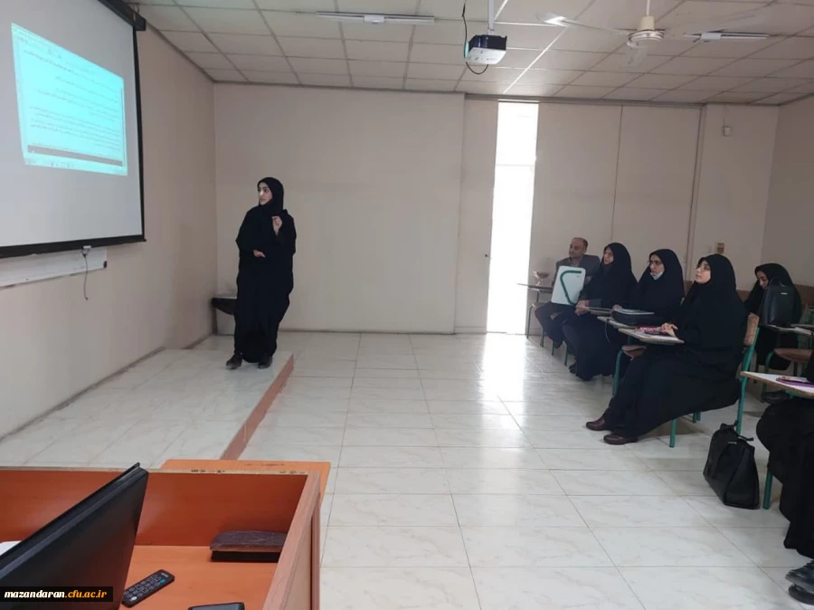 جلسه دفاع کارورزی دانشجویان 2