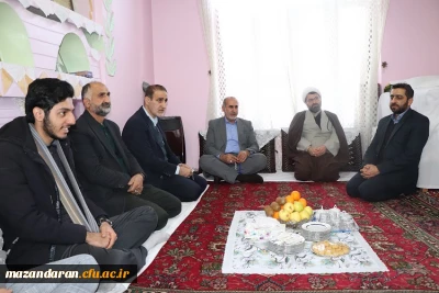 دیدار با خانواده محترم شهدا  دانشجو معلم به مناسبت دهه مبارک فجر 