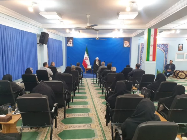 دیدار با حضرت آیت ا... محمدی لائینی امام جمعه شهرستان ساری  2