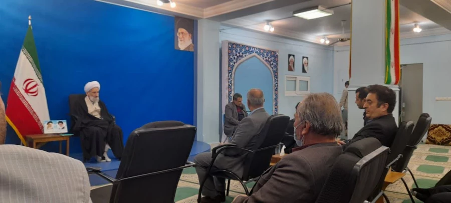 دیدار با حضرت آیت ا... محمدی لائینی امام جمعه شهرستان ساری  5