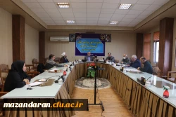 جلسه شورای   فرهنگی ، اجتماعی وامور دانشجویی دانشگاه فرهنگیان مازندران 3