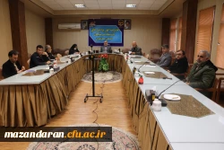 نشست رئیس دانشگاه فرهنگیان مازندران با کارکنان پردیس دکتر شریعتی سار ی  5