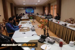 نشست رئیس دانشگاه فرهنگیان مازندران با کارکنان پردیس دکتر شریعتی سار ی  6