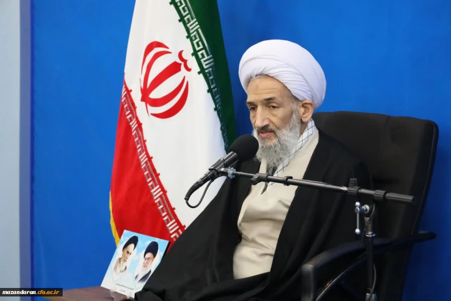 دیدار با آیت الله محمدی لائینی نماینده ولی فقیه در استان مازندران و امام جمعه شهرستان ساری 3