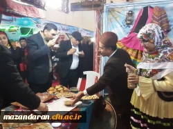 حضور دانشجویان پردیس فاطمه الزهرا (س) ساری در جشنواره اقوام از 28 بهمن لغایت 1 اسفند1401 2