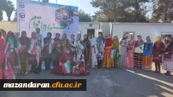 حضور دانشجویان پردیس فاطمه الزهرا (س) ساری در جشنواره اقوام از 28 بهمن لغایت 1 اسفند1401 2