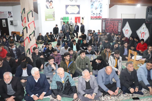 برگزاری مراسم معنوی اربعین شهید خوشنام مرکز شهید مطهری نوشهر 7