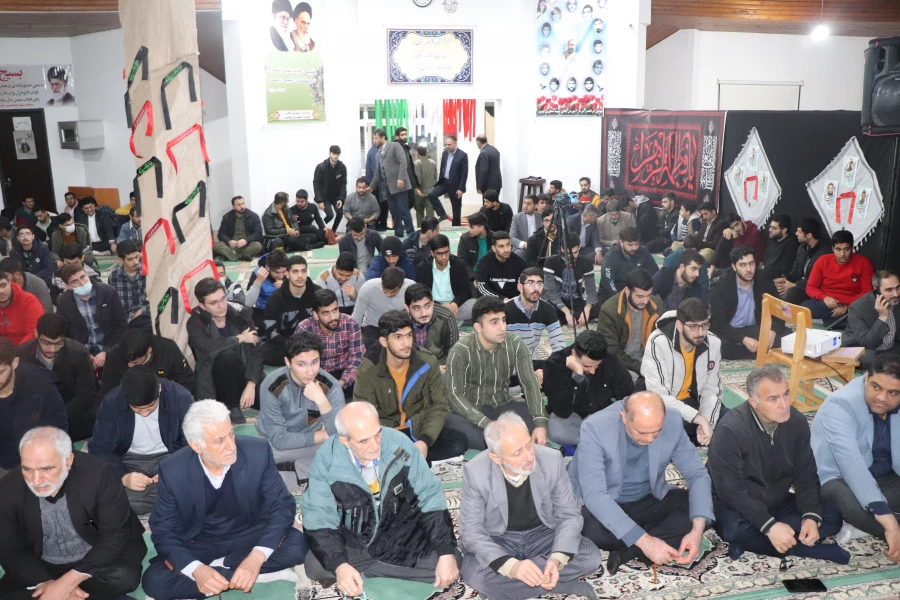 برگزاری مراسم معنوی اربعین شهید خوشنام مرکز شهید مطهری نوشهر 7