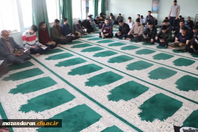 بر گزاری مراسم ترحیم اربعین دانشجو معلم عاشور پور